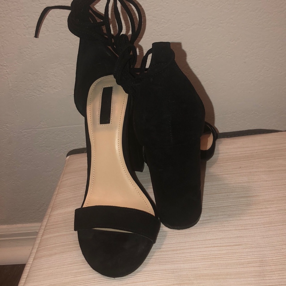 Open toe block heels - Picture 2 of 2